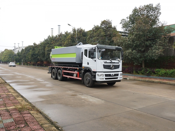 國(guó)六東風(fēng)華神T5清洗吸污車